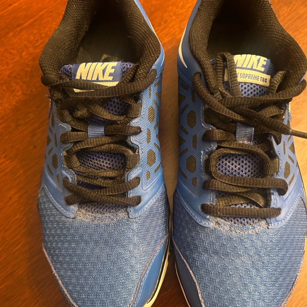 Nike Supreme TR Blue and Black Sneakers